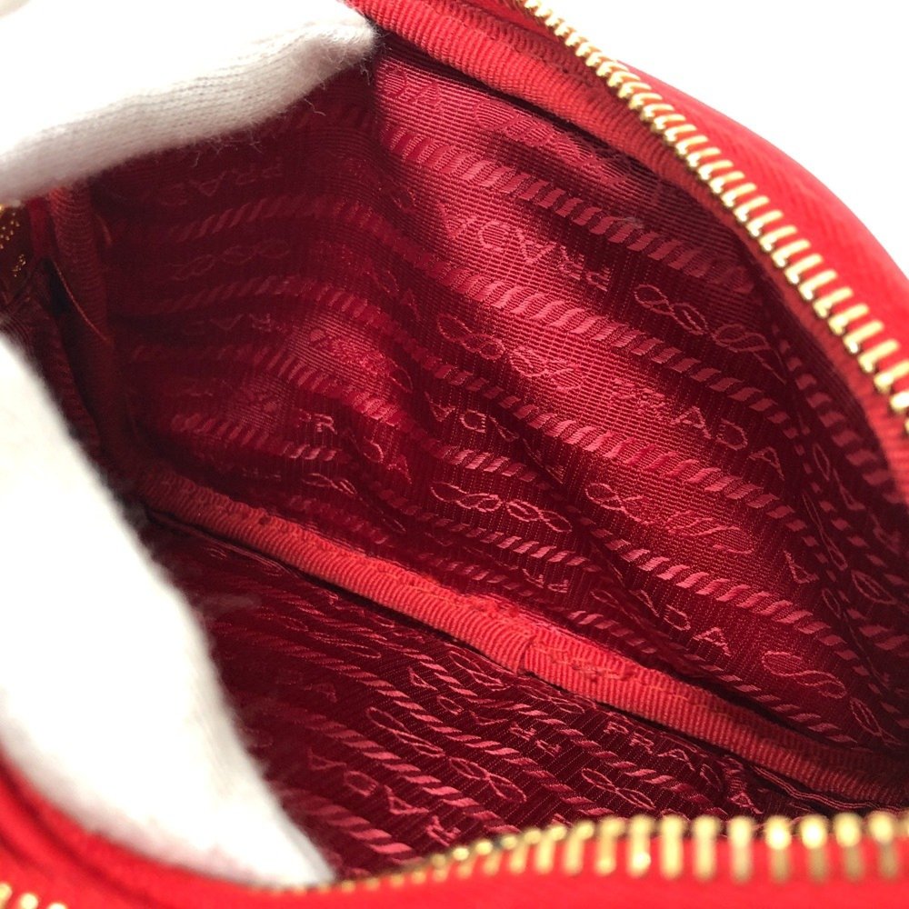 Prada Triangle Logo Triangle Logo Plate Crossbody… - image 8